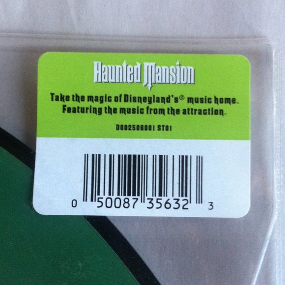 Disney Parks Haunted Mansion Vinyl Record Attraction Soundtrack Picture Disc - Picture 7 of 10